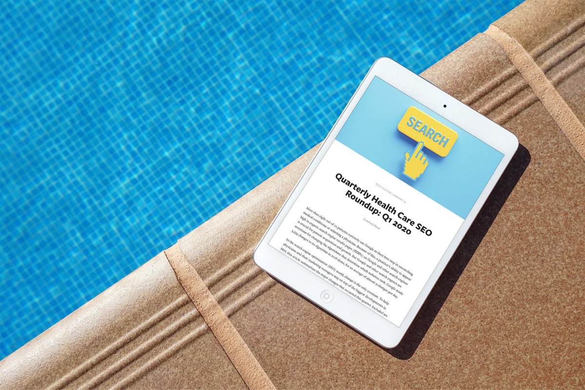MillennialEYE Features Quarterly Healthcare SEO Roundup